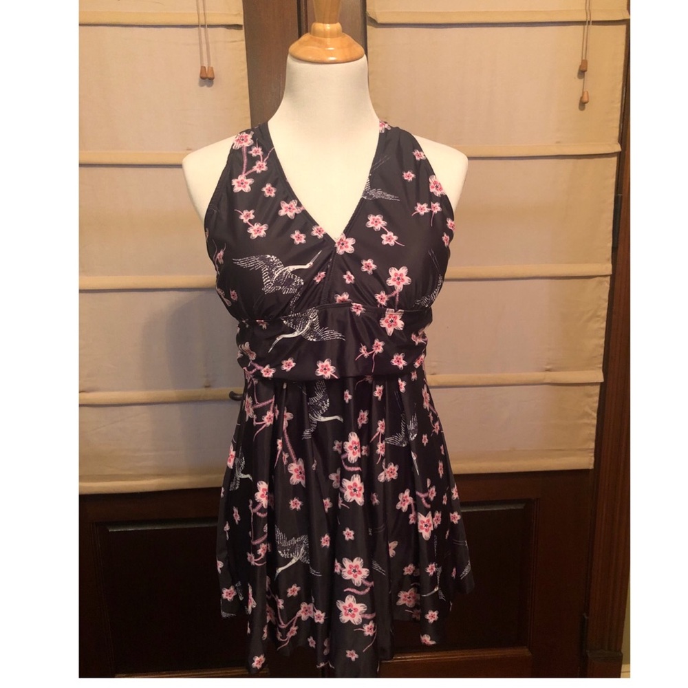 NWT Floral Print Swim Dress. Super pretty.